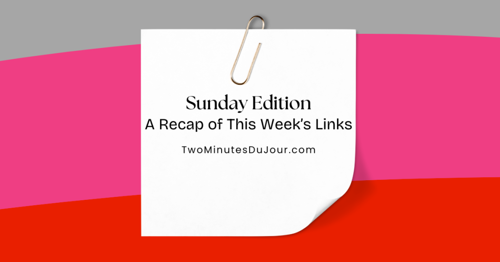 Sunday Edition – Weekly Recap – May 19, 2024