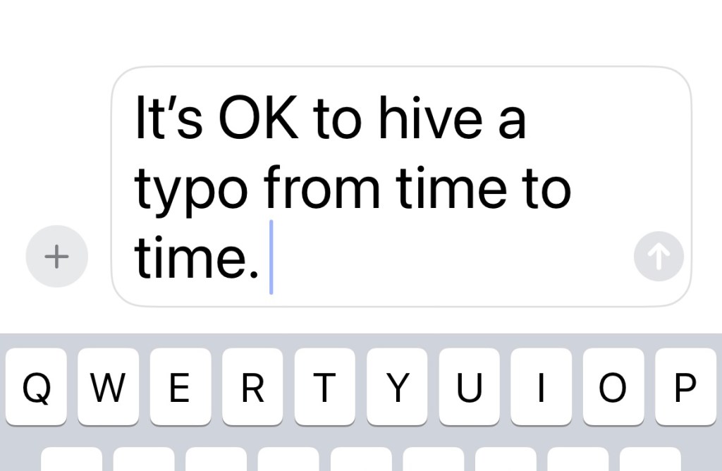 Why Typos Are OK&nbsp;(Really!)