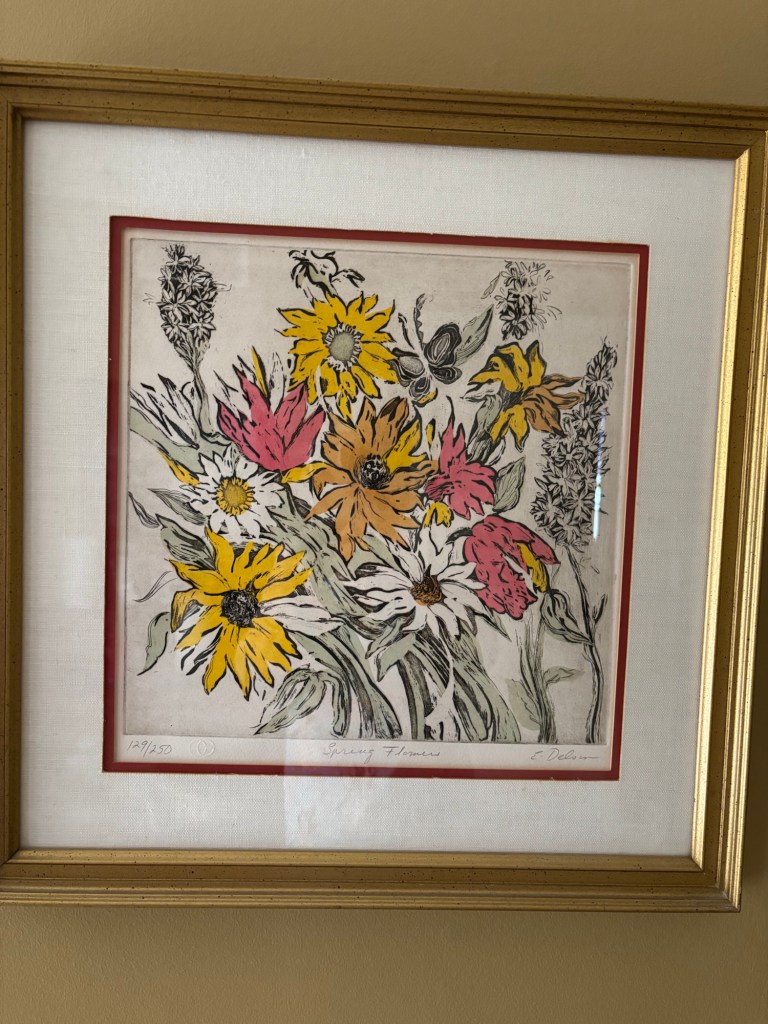 "Spring Flowers" by Elizabeth Delson